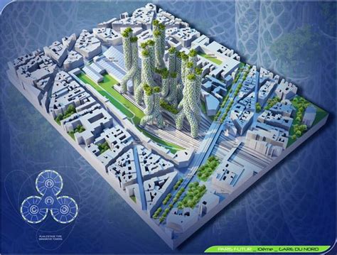 Futuristic Smart City Vision Of Paris In 2050 By Ar Vincent Callebaut