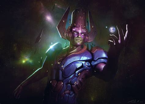 Galactus Arrives by Stephen Zavala : Marvel