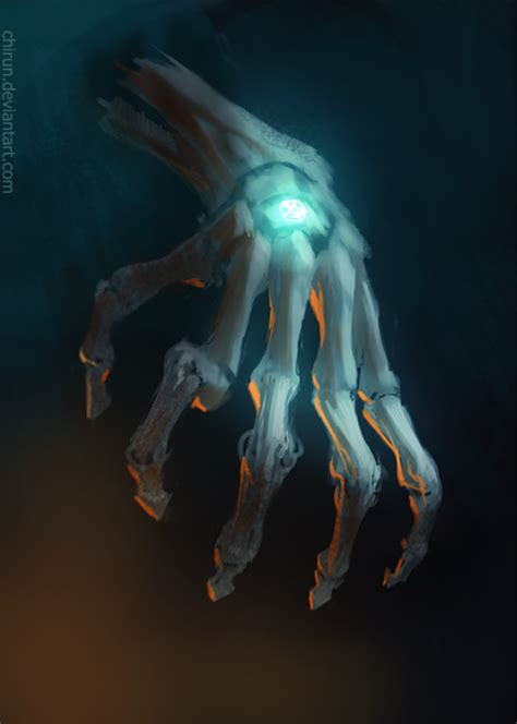 Skeletal Hand By Chirun On Deviantart