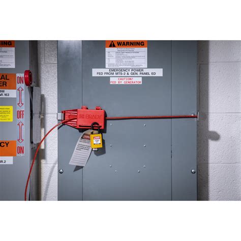 Brady Electric Panel Lockout 151633 Lockout Tagout Shop