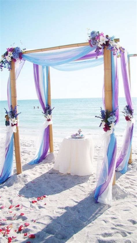 You love the relaxed atmosphere of the beach. 20 Beautiful Wedding Arch Decoration Ideas - For Creative ...