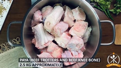 Paya Recipe By Eat More Dinner Winter Beef Bone Paaye Recipe Youtube