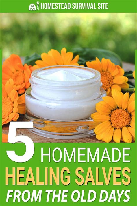 5 Homemade Healing Salves A Century Ago Healing Salve Recipe