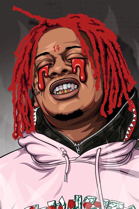 Maybe you would like to learn more about one of these? 640x960 Trippie Redd iPhone 4, iPhone 4S HD 4k Wallpapers ...
