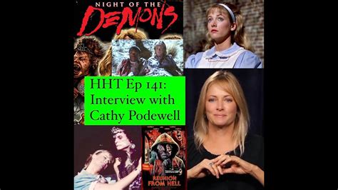 Night Of The Demons Cathy Podewell Interview Youtube