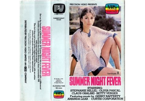 Summer Night Fever On Precision United Kingdom Betamax Vhs Videotape