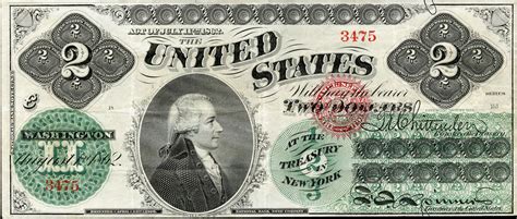 2 Dollars Greenback United States Numista