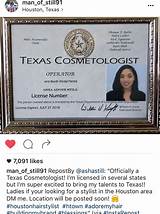 Texas Cosmetology Salon License