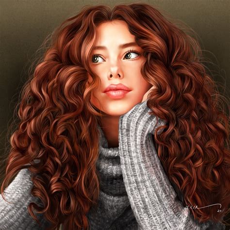 How To Color Curly Hair Digital Art Whats The Best Way To Digitally
