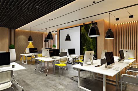 Architectural Visualization Portfolio Office Interior On Behance