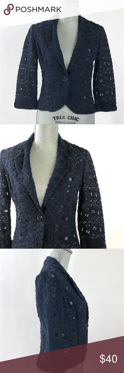 🌟sale🌟 Tabitha Delphinium Lace Blazer Jacket