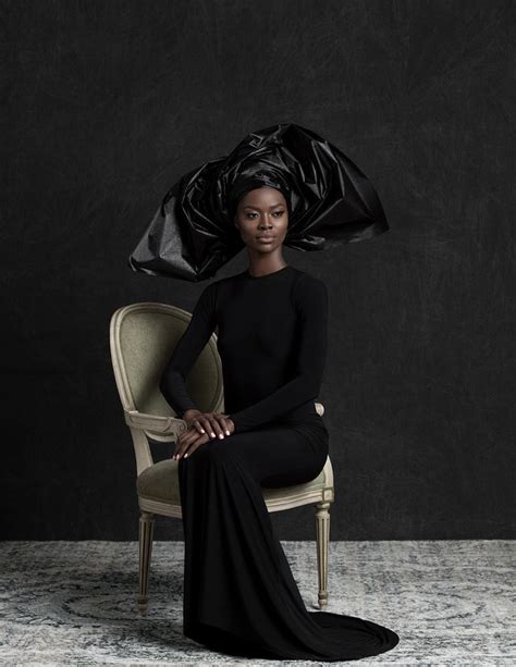 Now Thats Black Beauty — Blackfashion Model Wemimo Photographed By