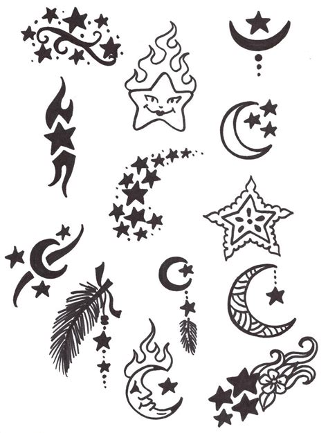 Sun Moon Stars Tattoo Designs 960×1269 Tatuajes De Henna