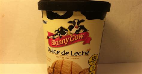 Crazy Food Dude Review Skinny Cow Dulce De Leche Low Fat Ice Cream Single Serving Cup