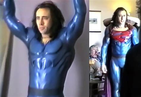 Nicolas Cage Tim Burton S Superman Lives Would Have Been A Benchmark