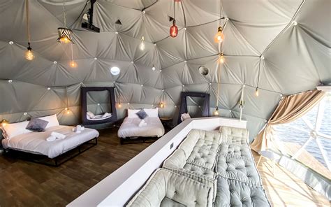 Escape To A Waterside Haven In These Stunning Glamping Domes Just One Hour From Manchester