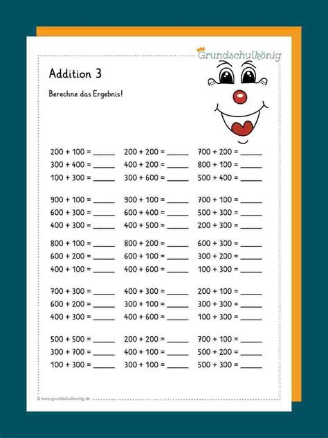 Perfekt für hefteinträge verwendbar ✓ bewährtes material ✓ sofort herunt… produktinformationen kleine hundertertafel zum ausdrucken inkl. Addieren / Subtrahieren mit Hunderterzahlen im Zahlenraum ...