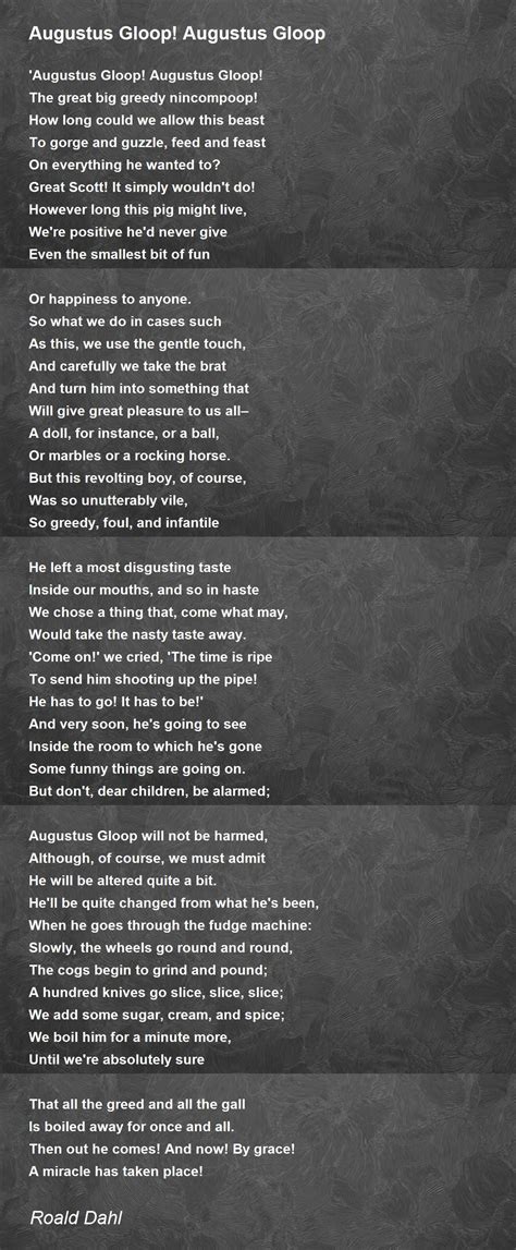 Funny Poems Roald Dahl