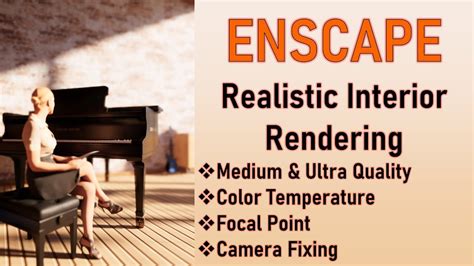 Enscape Interior Render Best Setting Tutorial Youtube
