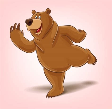 Royalty Free Grizzly Bear Cub Clip Art Vector Images
