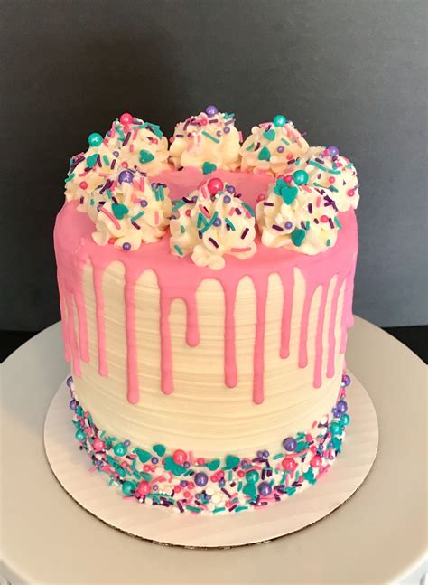 Sprinkles Drip Cake Cake Decorating Drip Cakes Cake Designs