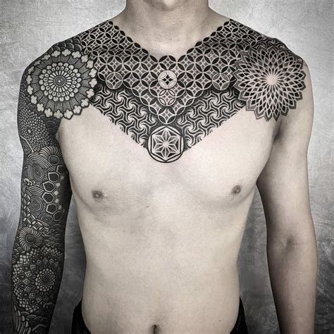 Sacred Geometry Pattern Tattoo