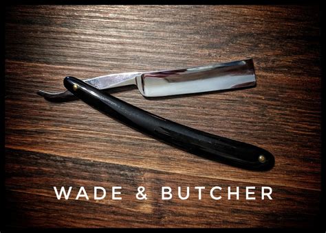 Gorgeous Vintage Wade And Butcher Straight Razor That Is 58 Wide And