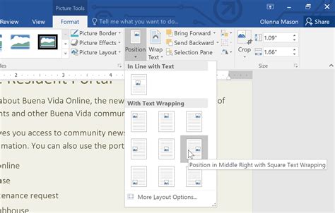 Adjust word text wrap with layouts. Pictures and Text Wrapping Word 2016 | Tutorial Office Word