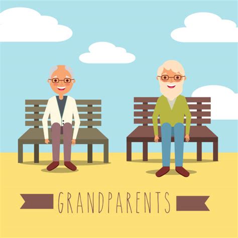 100 Two Old Men Bench Stock Illustrations Royalty Free Vector