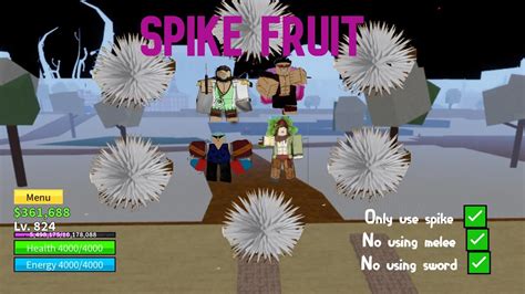 Killing All Bosses In Blox Fruit Roblox With Op Spike Youtube
