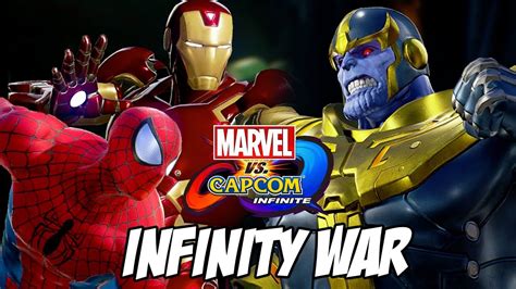 Avengers Infinity War Marvel Vs Capcom Infinite Gameplay Youtube