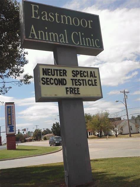 And don't even get me started on exotics. Neuter Special | Pet clinic, Funny signs, Neuter