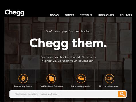 Chegg Textbook Rental By Ariel A On Dribbble