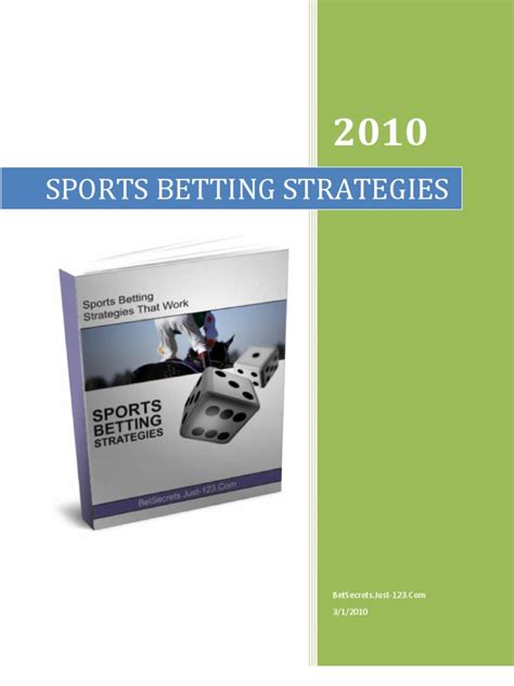 The truth about betting systems. Sports Betting Strategies | Sports Betting | Gambling