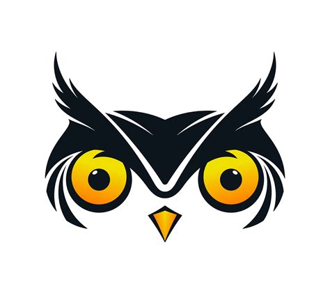 Owl Face Icon 643247 Vector Art At Vecteezy