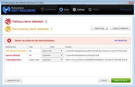 Malware Detected By Malwarebytes Anti Malware 2014 11 16