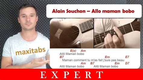 Non non ho oui non non. Tuto guitare Alain Souchon - Allo maman bobo (Accords et Paroles) - YouTube