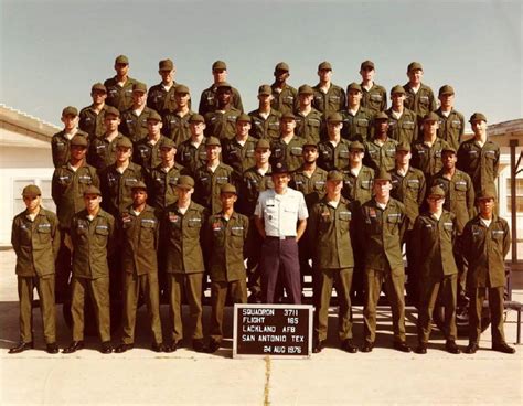 1970 79 Lackland AFB TX 1976 Lackland AFB Squadron 3711 Flight 165