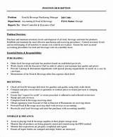 Purchasing Manager Food Jobs Pictures