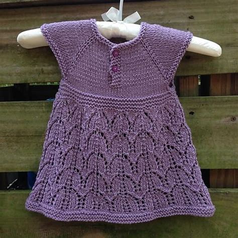 Free babies & children's knitting patterns. Paulina Dress Knitting pattern by Taiga Hilliard Designs