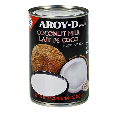Lait de coco Aroy-D 400 ml boîte