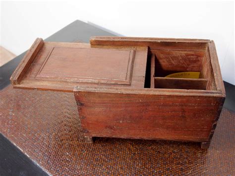 Ancient Colonial Indian Box In Teak Wood Sgh715276 Etsy