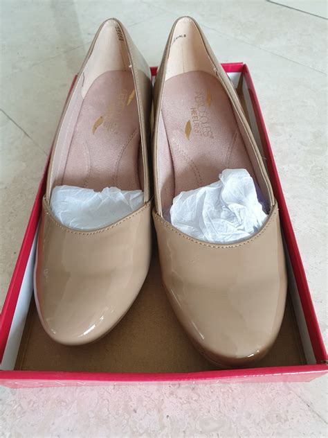 Aerosoles Nude Patent Shoes Women S Fashion Footwear Sandals On
