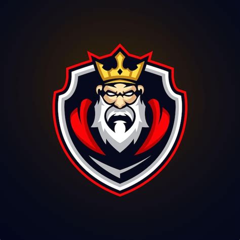 Premium Vector King Mascot Logo Esport Gaming