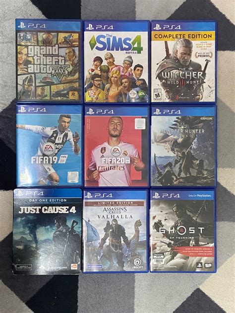 Used Ps4 Games Video Gaming Video Game Consoles Playstation On Carousell