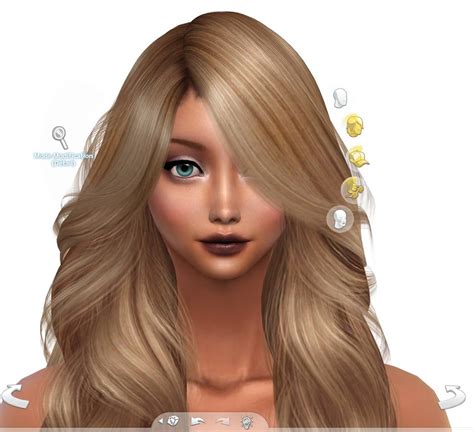 Wings To0823 Fluffy Curly Hair The Sims Resource By Bookfr On Deviantart