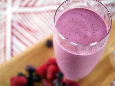 Blueberry Raspberry Smoothie Cooking Perfected