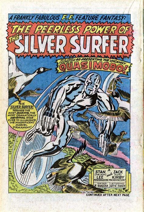 Four Color Shadows Silver Surfer Jack Kirby 1967