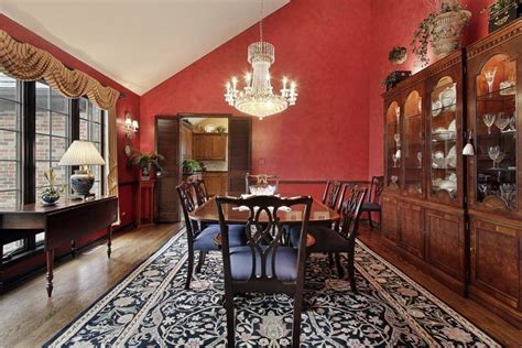 50 Red Dining Room Ideas Photos Dining Room Victorian Red Dining