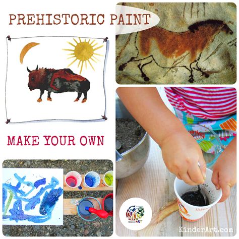 Make Your Own Prehistoric Cave Paint Kinderart